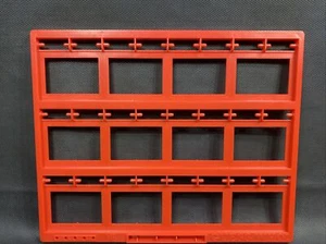 Vintage MB 1987 Guess Who? Board Game Replacement Plastic Game Board Red Only - Picture 1 of 2
