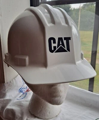 White Cat Hard Hat Bullard The Standard Model S51 Made in USA ADJ SZ Pre Owned - Image 1 of 4
