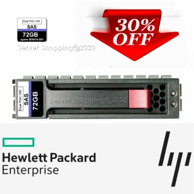 HP 504015-001 72-GB 10K RPM SAS 3Gbps 2.5" Dual Port HDD DG0072BALVL 384842-B21 - Image 1 of 2