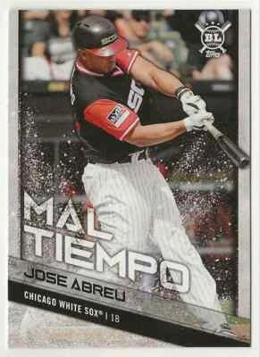 2018 Topps Big League Jose Abreu Players Weekend Variation White Sox #99 Qty - Image 1 of 2