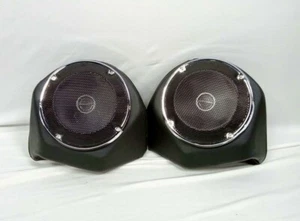 2 Rear Speakers For Harley Tour Pak Touring Street Glide Road King 2014-2024 - Picture 1 of 2