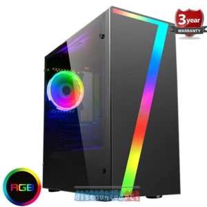 AMD RYZEN 5 4600g VEGA 250GB NVMe Seven Windows 11 Gaming Pc up646 - Picture 1 of 6