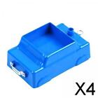 4xBlue Plastic Carriage Car Cart with Pulley Wheels for Physics Force & Motion