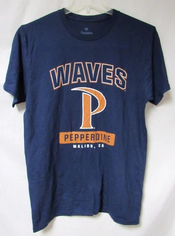 Pepperdine Waves Malibu, Ca. Men's Size Medium T-Shirt C1 3876 Cover