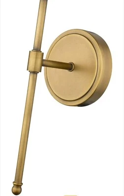 Emily - Aplique de pared de 1 luz en estilo de transición - 24 pulgadas de alto y 5,5 pulgadas Foto 1 de 3