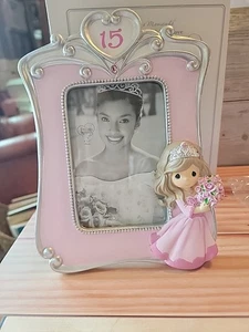 Precious Moments 133415 Quinceanera Photo Frame - Picture 1 of 5