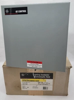 General Electric CR463M20BNA10A0 Light Contactor 30A 2P 265/277V Coil Type 1 2W - Image 1 of 4
