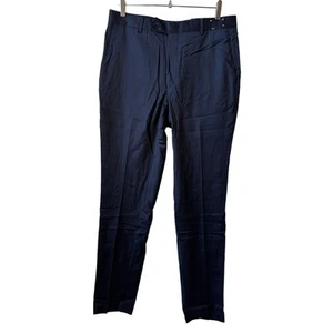 Neu PETER MILLAR Anzughose Wollmischung für Herren marineblau Größe 34 normal - Bild 1 von 8