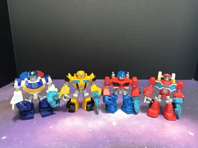 Hasbro Playskool Heroes Transformers Rescue Bots 3.5" Optimus Prime Lote de 4 Foto 1 de 4