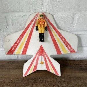 Vintage 1978 Fisher Price Adventure People #377 Astro Knight Hang Glider Gold - Picture 1 of 10