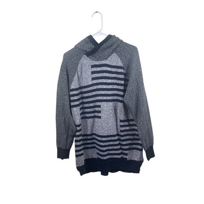 Staple Pigeon Sweater Medium Knit Pullover Striped Herringbone Pattern Top - Image 1 of 4