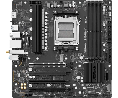 ASRock B650M-C AMD AM5 B650 MicroATX M.2 Desktop Motherboard A - Image 1 of 2