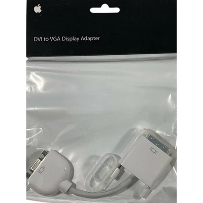 NOS GENUINE Apple DVI to VGA Display Adapter M8754G/A - Image 1 of 4