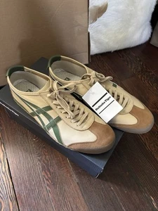 Onitsuka Tiger Mexico 66 Beige And Grass Green Men’s 13 - Picture 1 of 6