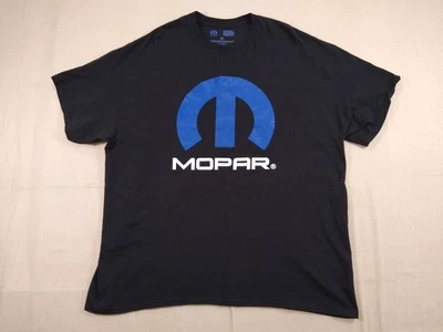 Camiseta Mopar Hombre 2XL Negra Logo Grande Piezas Coche Producto Licencia Oficial Foto 1 de 4