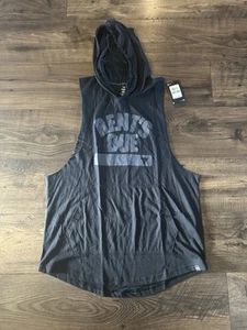 Under Armour Project Rock Rents Due ärmelloses Hoodie-Shirt für Herren Large schwarz - Bild 1 von 4