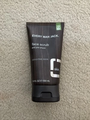 Every Man Jack - Face Scrub and Pre-Shave - 5 fl oz / 150ml - Sensitive Skin - Image 1 of 2