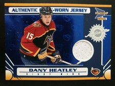 2003-04 Pacific Prism Blue 102 Dany Heatley #65/90