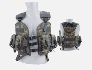 Taktische Camouflage ACU Militär Kampfweste - AirSoft Spiel oder Jagd - VERSANDKOSTENFREI - Bild 1 von 1