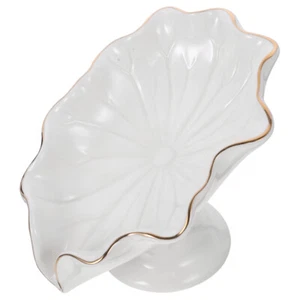 Bathroom Decorative Soap Holder Countertop Ceramic Soap Tray Wear-resistant - Picture 1 of 12