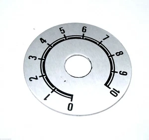 Scala Graduata da 0 a 10 dimensione Ø41mm Diamatro foro 10mm in alluminio SP10  - Picture 1 of 1