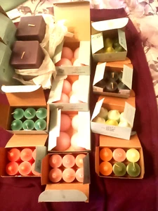  12 Schachtel verschiedene Partylite Votivsäule und Pink Melts Posten von 56  - Bild 1 von 12