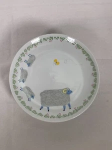 Asahi Cow Mom and Calves Childs Plate Japan - Picture 1 of 2