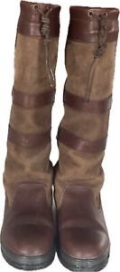Dubarry Galway Leather Country Boots, Brown, Women's EU 39 US 7.5-8