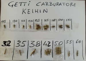 Getti Carburatore Keihin Minimo E Massimo E Spillo Galleggiante - Imagen 1 de 15