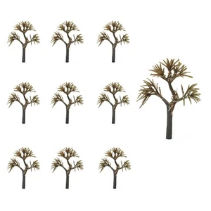10Pcs Scale Model Trees Train Scenery Layout Diorama Garden Assorted Sizes - Picture 1 of 3