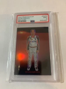 2022 Panini Prizm Red Alert #RA-KH Kevin Harvick PSA 9 SSP Case Hit - Picture 1 of 2