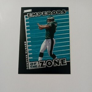 1999 Stadium Club Emperors Of The Zone Donovan McNabb #E3 Rookie RC Eagles