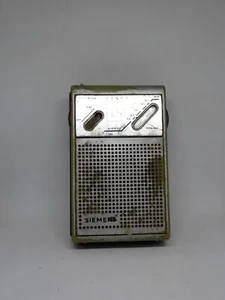 Vintage Siemens RT 711 Pocket Transistor Radio MW Waves AM ONLY Working Tested - Picture 1 of 20