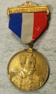 Insignia de recuerdo del Comité de Recepción del Almirante Dewey 1899, Washington DC Foto 1 de 4