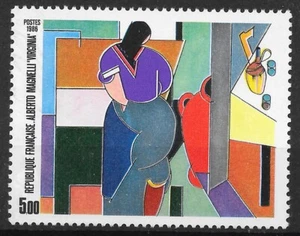 FRANCE VIRGINIA N° 2414 VARIETE " AU GALON " NEUF ** GOMME SANS CHARNIERE - Picture 1 of 1