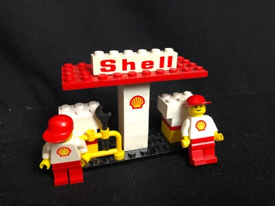 Lego 1470 Classic Town Gas Station Shell Station polybag von 1986 - Bild 1 von 4