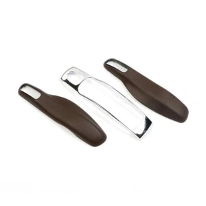 Soft Leather + ABS Car Remote Key Case Fix Part For Porsche Panamera 2010-2016 - Picture 1 of 22