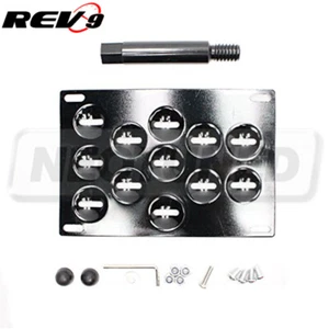 For VW Volkswagen Golf MK6 10-14 Front Tow Hook License Mounting Kit Relocation - Bild 1 von 2