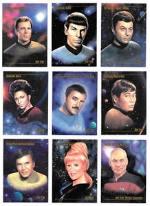 1993 Skybox Star Trek Masterpieces Trading Cards / You Choose #s 1 - 90 / bx86