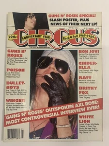 Circus Magazine May 1989 Guns N’ Roses Cover  - Imagen 1 de 6