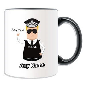 Regalo Personalizado Comisionado Taza Caja de Dinero Taza Cabello Rubio Policías PC AC Cap - Imagen 1 de 21