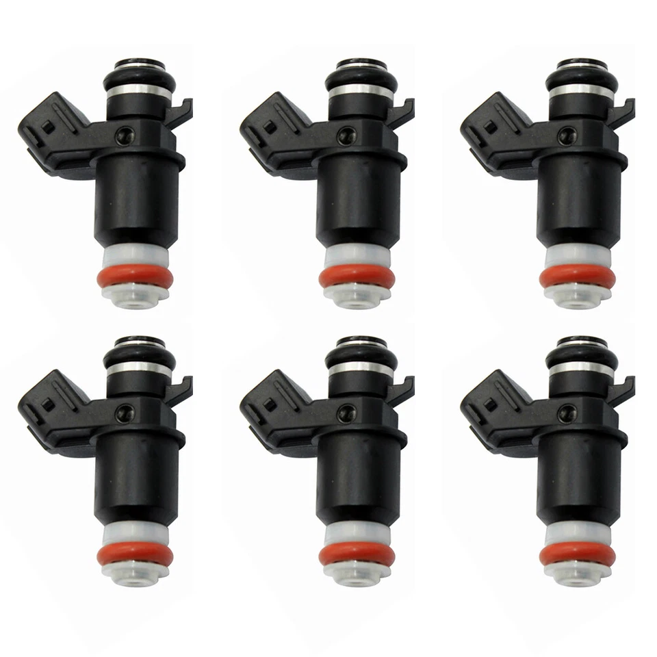 6 PCS Fuel Injectors For Honda Goldwing 1800 GL1800 2001-2017  16450-MCA-013 Foto 1 de 1