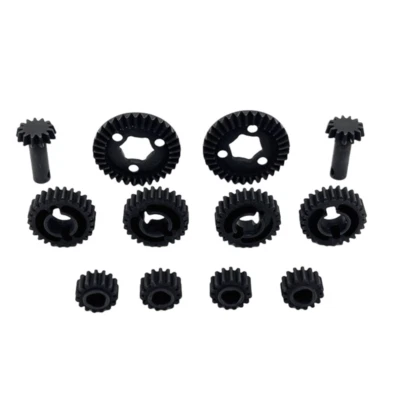 Metal F&R Axle bridge/door bridge cover gears set For MJX 1/12 H12Y H12Y+ Rc car - Image 1 of 4