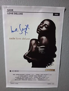 Sade Love Deluxe Album Cover Leinwand Poster Musik Wandbild Raumästhetik - Bild 1 von 1