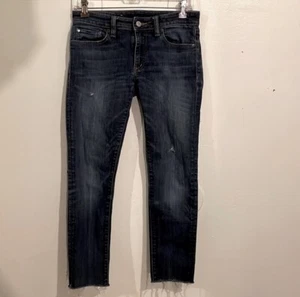Ralph Lauren Distressed Denim in Dark Blue, Juniors, size tag missing. Skinny - Picture 1 of 13