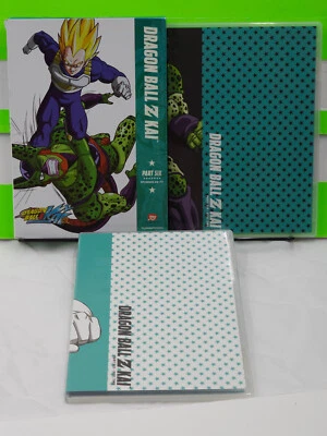 DRAGON BALL Z KAI PART SIX EPISODES 66-77 FUNIMATION 6 DISC 1 & 2 TV ON DVD - Image 1 of 4