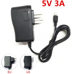 DC 5V 3A Micro USB Power Adapter supply US EU Converter for Raspberry Pi B+ B CU - Picture 1 of 9