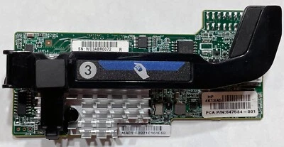 HP FlexFabric 10Gb 2-port 554FLB Adapter 649940-001 647584-001 647586-B21 WRNTY! - Image 1 of 4