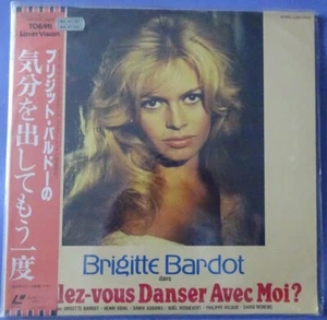 VOULEZ VOUS DANSER AVEC MOI : BRIGITTE BARDOT LASERDISC NTSC JAPON - Afbeelding 1 van 2
