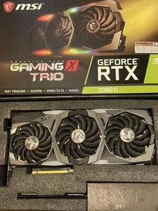 MSI GeForce RTX 2080 Ti Gaming X Trio 11GB GDDR6 Graphics Card - Picture 1 of 10